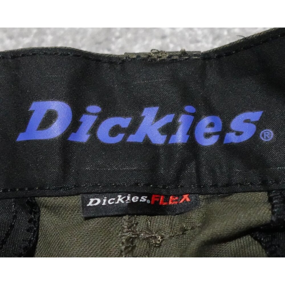 Dickies Flex Slim Straight Pants Men's Size30 x 32 Green Cargo Workwear - Picture 2 of 16